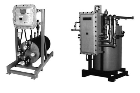 an image of a flame proof heater and explosion proof heater