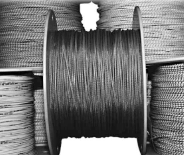 image of spools of heating cable