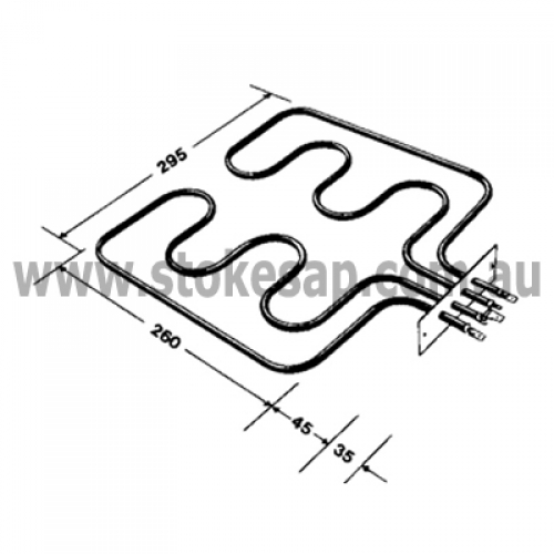 GRILL ELEMENT 2100W