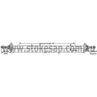 STRAIGHT LENGTH ELEMENT BRASS BUSH 1000W 875MM