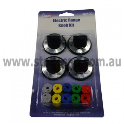 UNIVERSAL ELECTRIC STOVE AND COOKTOP KNOB KIT