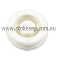 KNOB BUTTONS C/TOP SILI. WH