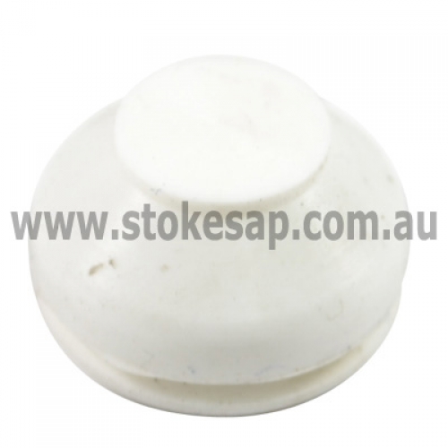 KNOB BUTTONS C/TOP SILI. WH