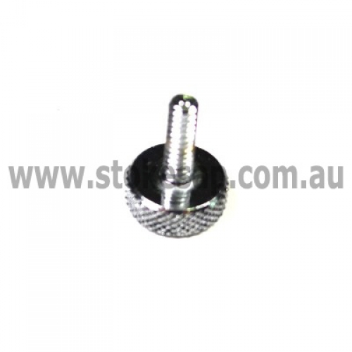 SCREW SIDE RACK MTG SILVER
