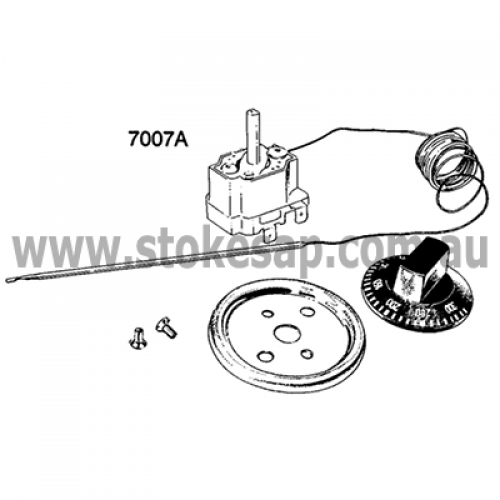 THERMOSTAT CAPILLARY 50-320 DEGREES CELCIUS