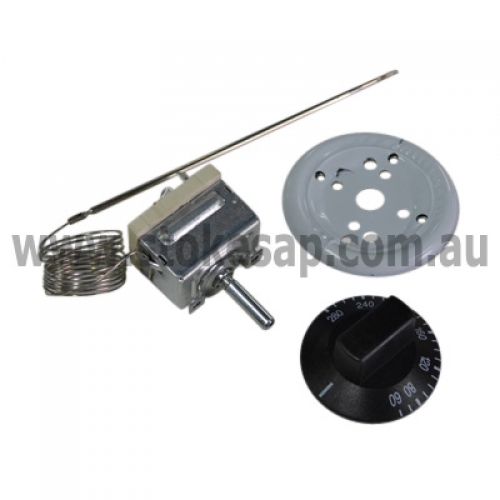 THERMOSTAT CAPILLARY 65-285 DEGREES CELCIUS WITH KNOB