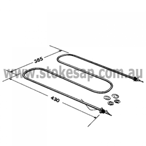 FOOD WARMER ELEMENT 1000W AU