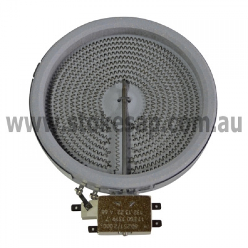 ELEMENT 165MM 1200W HALOGEN CERAMIC HOTPLATE