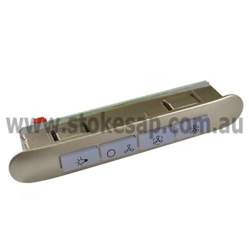 RANGEHOOD ELECTRONIC PUSH BUTTON SLIDER ASSEMBLY
