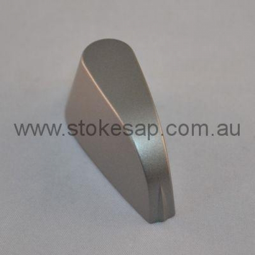 KNOB ASSY W/HOUSE BLADE SILVER POR667S