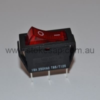 RED ILLUMINATED SWITCH SPST