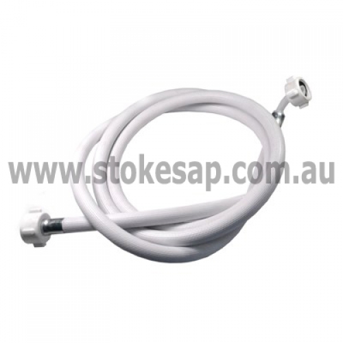 WASHING MACHINE INLET HOSE DIAMETRE 10MM X 2.5 M LONG 90 DEGREES ONE END.