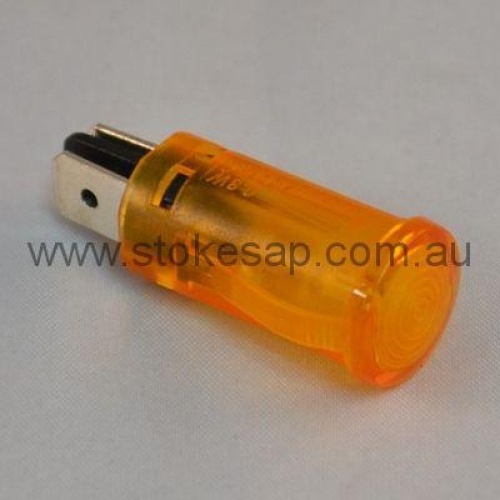 PILOT LIGHT - AMBER 12.7MM (WAS RED)