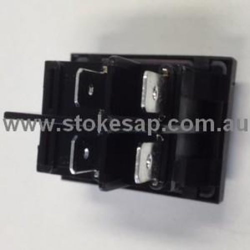 SWITCH DPST RED ILLUM ROCKER SPLASH GUARD