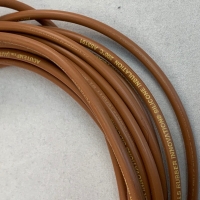 SILICONE RUBBER SINGLE CORE 200C BROWN 5 METER