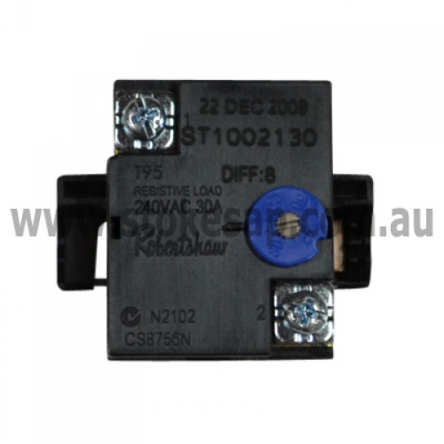 ROBERTSHAW HOT WATER THERMOSTAT SURFACE MOUNT 50-80 DEGREES CELCIUS
