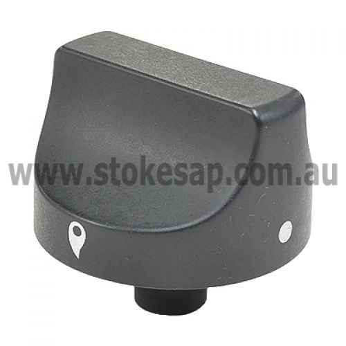 KNOB BURNERS BLACK