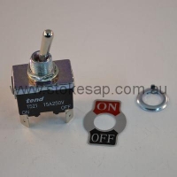 TOGGLE SWITCH 15AMP 240VOLT DP