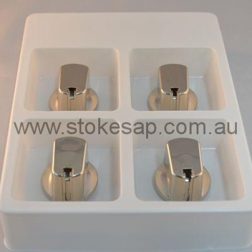 PREMIUM UNIVERSAL KNOB SET(4) SS 35MM