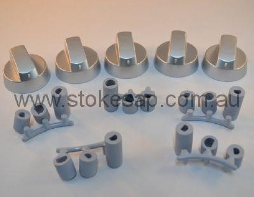 UNIVERSAL KNOB KIT SATIN 5PCE
