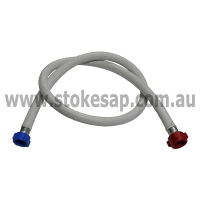 HOSE INLET 1.3MX12.5MM RED STR TAIL