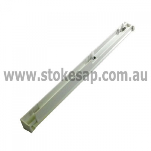 GENERAL ELECTRIC REFRIGERATOR LOWER SLIDE RAIL LEFT HAND WHITE